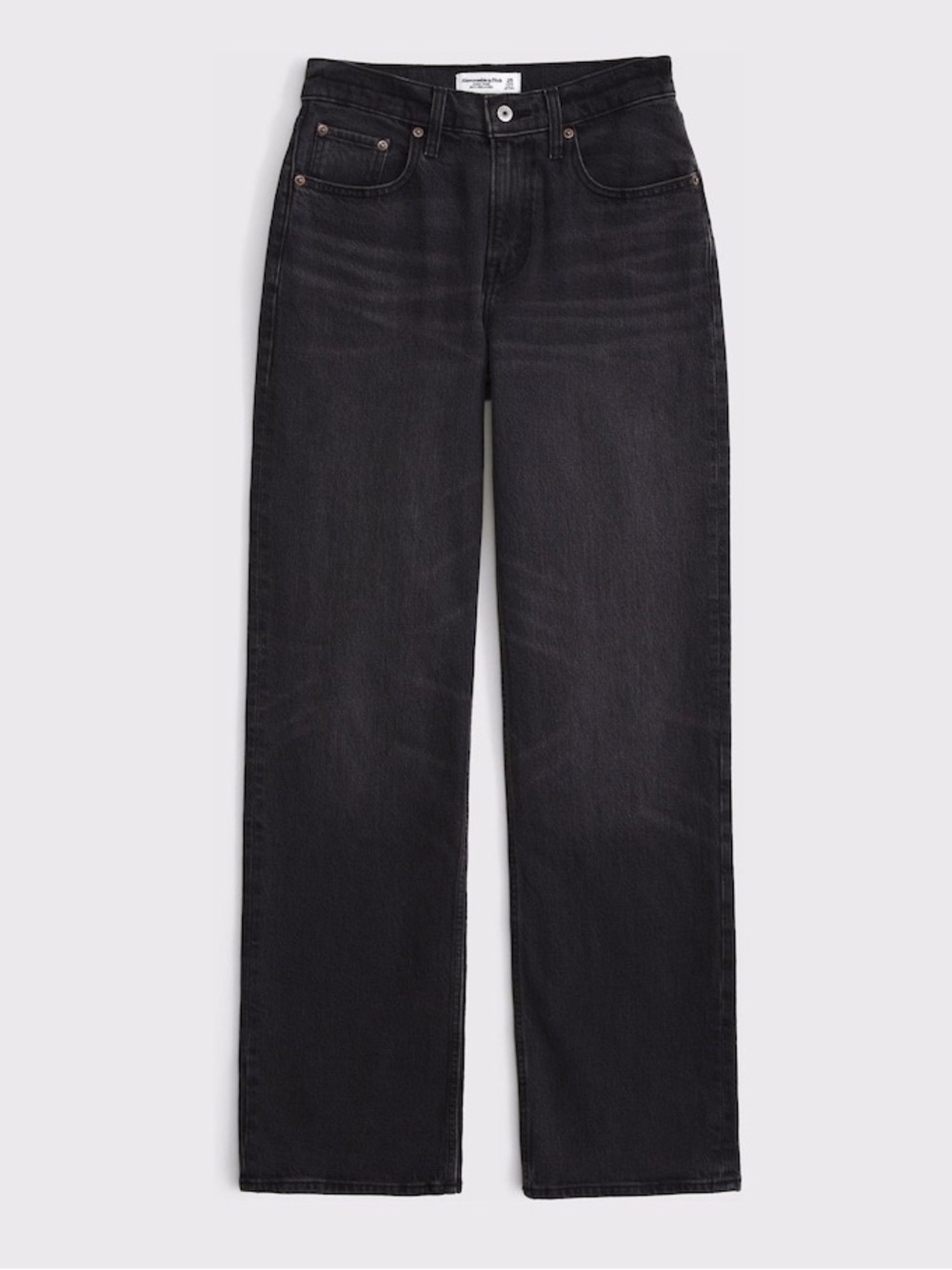 Abercrombie & Fitch High Rise 90s Relaxed Fit Denim Jeans
